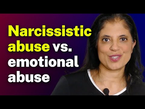 Narcissistic abuse vs. emotional abuse