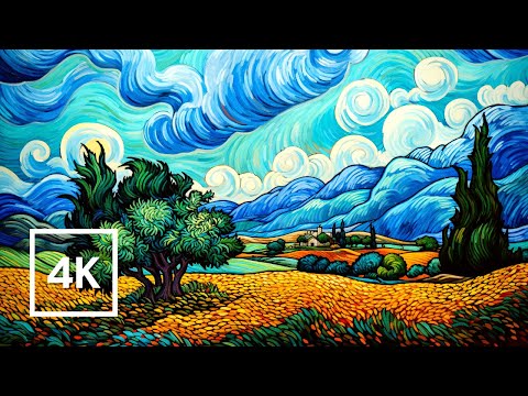 Van Gogh's Vision: A Digital Landscape Tour