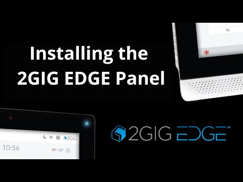 2GIG EDGE Panel Installation