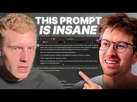 I Watched Dan Koe Break Down His AI Workflow OMG