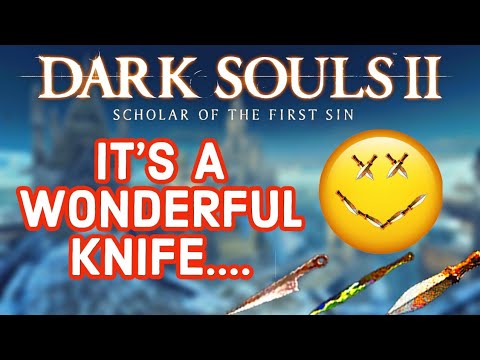 Can You Beat Dark Souls 2 SOTFS Using Throwing Knives Only?