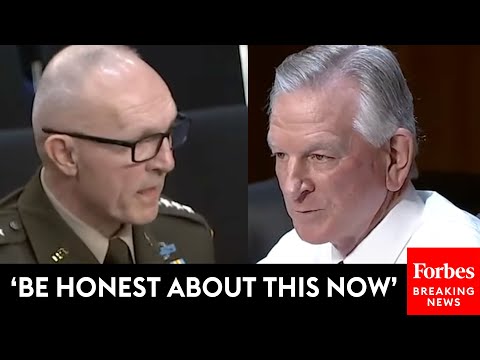 'What's Your Thoughts On That?': Tuberville Grills Top Military Officials About DEI
