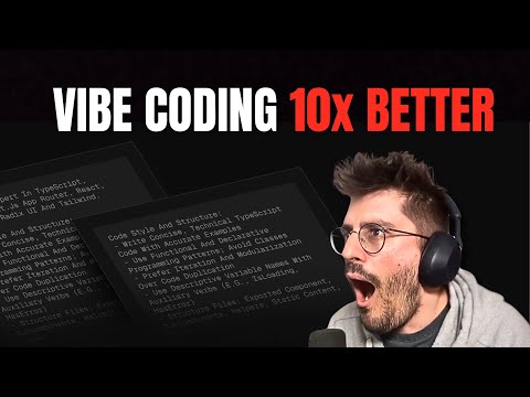 AI Vibe Coding Just Got 10x Better (With Rules Files)
