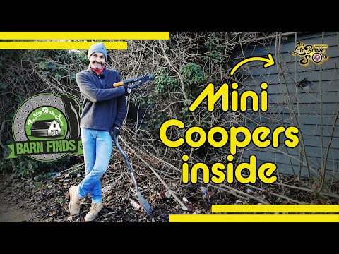 Digging out 2 x Mini Cooper Barn Finds. Abandoned 1 owner cars. Will they run?