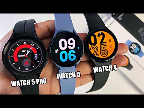 Samsung Galaxy Watch 5 PRO vs Watch 5 vs Watch 4 - Smartwatch Comparison - Which one should you buy?