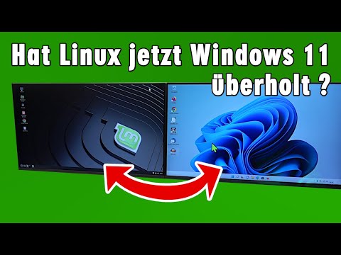 Hat Linux jetzt Windows 11 überholt ❓️ Linux Mint 21 besser als Windows 11