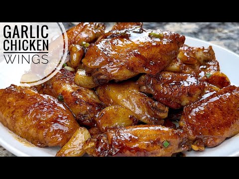 Garlic Chicken Wings Recipe | Fall-Off-The-Bone Tender, Juicy And Flavorful Chicken Wings Recipe
