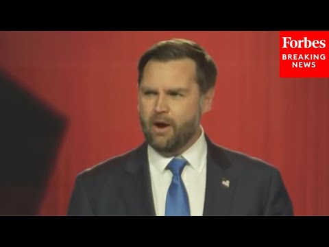 JUST IN: JD Vance Speaks At Turning Point, USA's AmericaFest Event