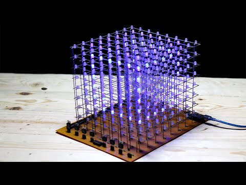How to Make a DIY Dream 8x8x8 LED Cube at Home