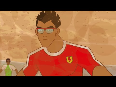 Supa Strikas | Staffel 3 - Folge 10 | Ein Dribbler auf dem Dach | Fußball Cartoons