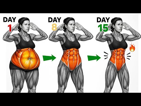 ➜ 30-Min Standing Workout to Melt Flabby Stomach Fat | Lose Belly Fat at Home & Transform Your Waist