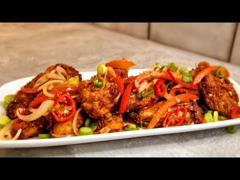 CRISPY CHICKEN WINGS #shorts