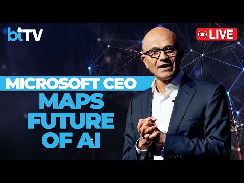 LIVE: Microsoft AI Tour Bengaluru| Satya Nadella Unveils How AI And Human Ambition Will Drive Future