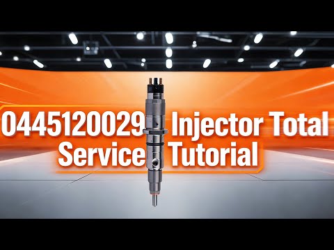 【Full Episode English】Revive Your Engine! Complete Step-by-Step Service for 0445120029 Fuel Injector