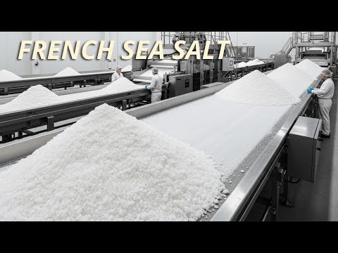 Inside a French Salt Factory | Fleur de Sel – From Sea to Crystal (ASMR)
