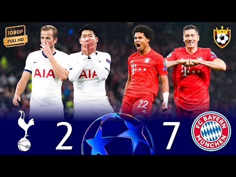 Bayern Munich crushes Tottenham with "7" goals in London!!🤯💥🔥❯ Tottenham (2-7) Bayern Munich ● FHD