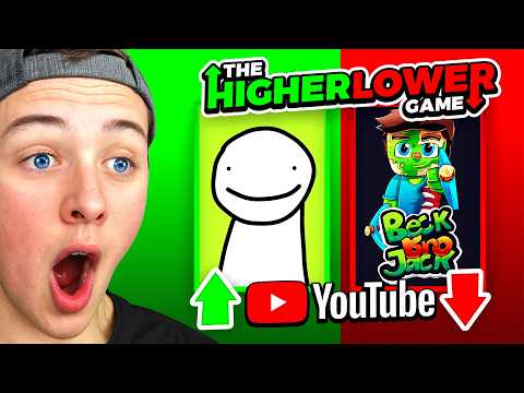BECKBROS Play HIGHER or LOWER (YouTube Subscribers)