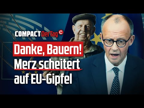 Thank you, farmers! Merz fails at EU summit💥