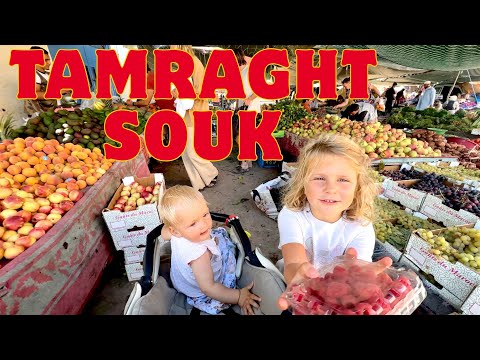 Our First Tamraght Souk Visit in 1.5 Years… and Baby’s First Ever!