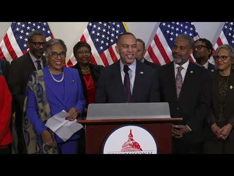 Hakeem Jeffries & Congressional Black Caucus on Trump Policies' Impact on Black Americans