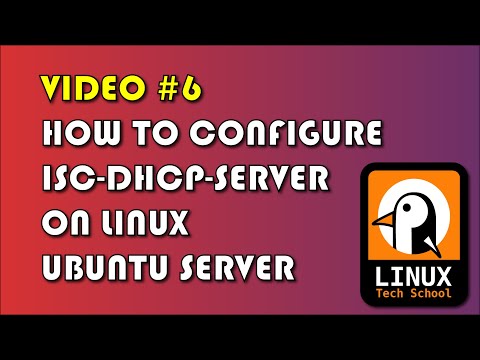 How to configure isc-dhcp-server on Linux Ubuntu Server