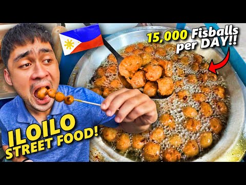 Super Cheap EATS in ILOILO! Eating Ilonggo Fishballs that sells 15,000 per day! 