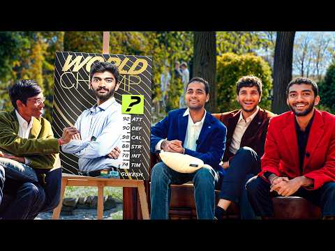 Gukesh Reacts to His Player Card