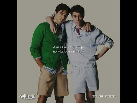 Nicholas Galitzine and Taylor Zakhar Perez talks to The Awardist