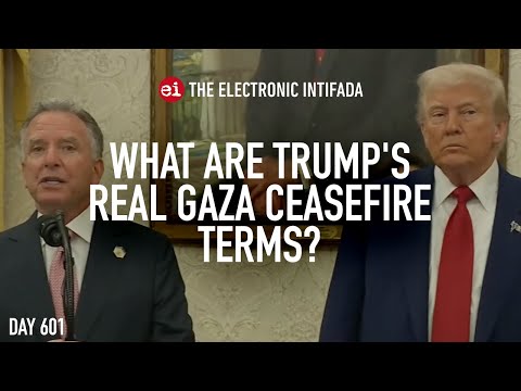 What are Trump’s real Gaza ceasefire terms? with Jeremy Scahill