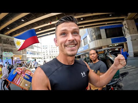 Trying Philippines Street Food in Manila Wildest Hood!