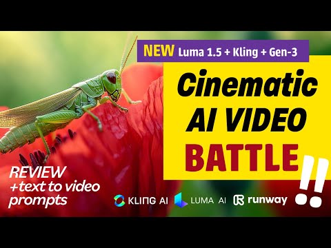 Can NEW LUMA 1.5 read cinematic AI Video prompts better than Gen-3 Alpha and Kling AI?