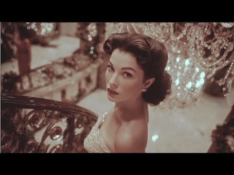 Golden Chandeliers & Snowfall — Christmas Jazz at the Grand Hotel