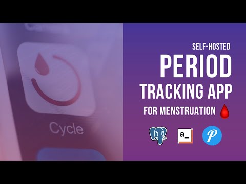 Self Hosted Period Tracking App For Menstruation 🩸️