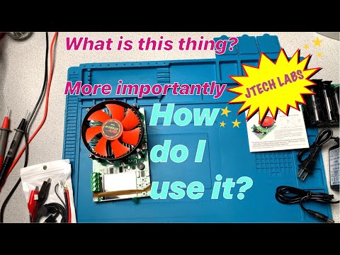 ATORCH DL24 Electronic Load / Capacity Tester Unboxing and Usage