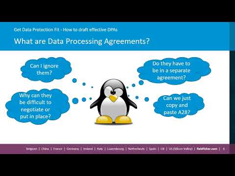 How to implement effective data processing agreements