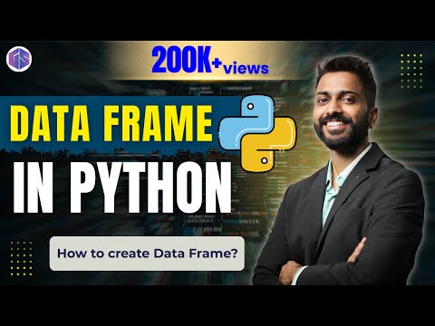 Lec-40:Data Frame in Python 🐍 | How to create Data Frame in Pandas | Reading Data from CSV files