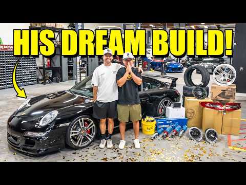 Surprising My Best Friend with His DREAM BUILD - Full Transformation 997 Carrera S
