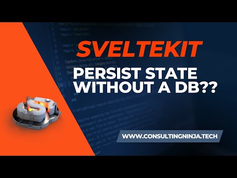 SvelteKit | persist state without a db | initialize state no db |localStorage hacky workaround