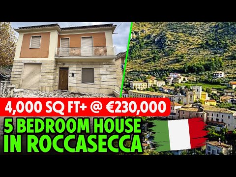 Italian House Tour! Perfect Condition and HUGE! Views, Big Yard, Extra Income From Commercial Space!