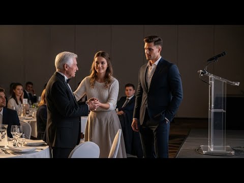 Alle ignorierten den alten Vater des Milliardärs — bis sie ihm half, für eine Rede aufzustehen