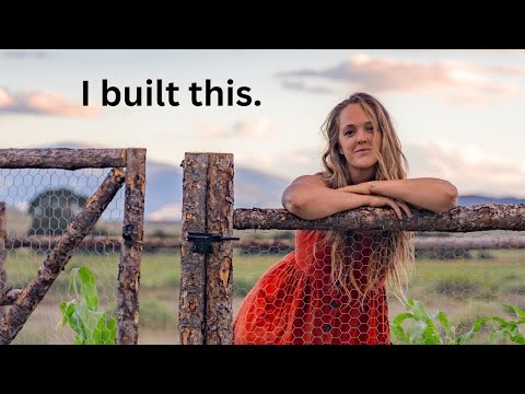 I built this for my DESERT GARDEN // Off Grid Homestead