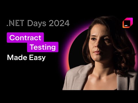Contract Testing Made Easy: Master Pact for Microservices in C# with Irina Scurtu | .NET Days 2024