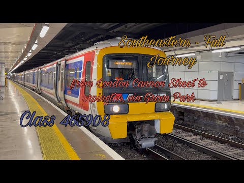 Southeastern from London Cannon Street to Orpington via Grove Park |Full Journey 