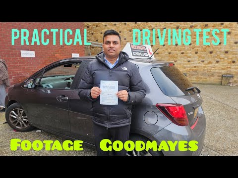 Practical Driving Test footage goodmayes|Goodmayes Driving Test Route 