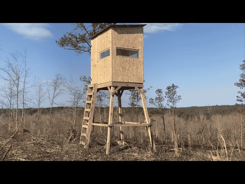 Building a Deer Blind/Shoot House || How to DIY