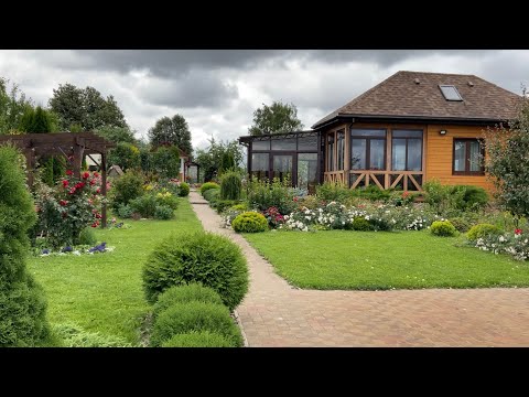 Что посадить? Где посадить?🌹Как организован сад, какие растения его украшают.
