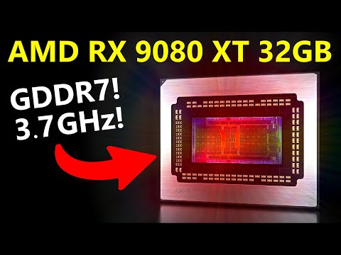 AMD RX 9080 XT 32GB ES Leak: 3.7GHz, GDDR7, Release Date! (+ RX 9060 XT Supply)