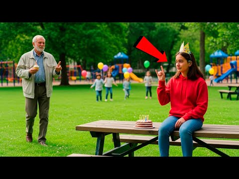 La nieta sorda de un millonario pasó su cumpleaños sola—hasta que un abuelo viudo habló con ella