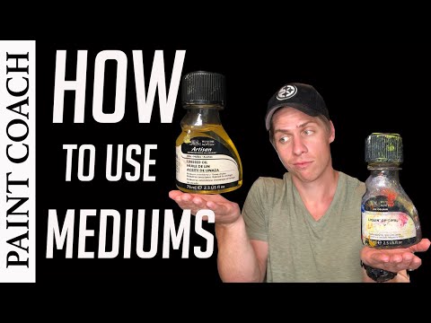 Oil Painting For Beginners | How to Use Mediums