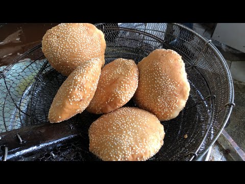 Hong Kong Food 2021 Fried snacks, Five Spice Doughnuts handmade production process